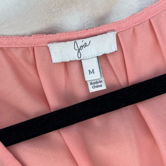 Joie Soft Pink Button-Up Blouse - Picture 5 of 7